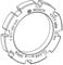 Bosch Electric Bike Lockring Compatible with: Bdu4xx, Bdu37yy, Bdu31yy E Kompatibel, Schwarz, Einheitsgröße