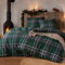 ESTELLA Flanell Winter Bettwäsche Set Flausch Bettgarnitur | 100% Baumwolle | Deutsche Markenqualität | 135x200 cm + 80x80 cm | Design 11