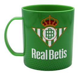 CyP Brands- Betis, Taza, Tazas Originales, Desayunos, Menaje, Color verde, Producto Oficial