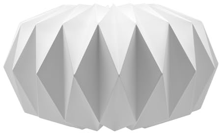 PWGHWG Lampenschirm Papier Nordische Kreativität Papierlampenschirm Art Deco Origami Lampe KüRbisform Geeignet für Wohnzimmer Schlafzimmer Restaurant Hotel Teestube