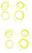 BESPORTBLE 2 Sätze Gelbe Ölleitung Schlauchrohr Der Kraftstoffleitung Expandierender Schlauch Wasserrohr Kraftstoffleitung Der Heizung Benzinschlauch Schlauchleitung Gummi Yellow 4 Stück * 2