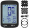 Xiuganpo Wireless GPS Bike Computer with High Clear Display, Rechargeable PC+ABS Tracking Bike Speedometer, 5 Star Positioning GPS BeiDou GLONASS Galileo and QZSS, Battery Life Up to 20h