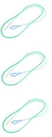 JECOMPRIS 3 Pièces Brosse De Nettoyage De Tuyaux Outil De Nettoyant De Pare-brise Brosse De Nettoyage De Tube Nettoyage De Voiture Cure-pipes Extra Longs Brosse De Climatisation Vert Pompon
