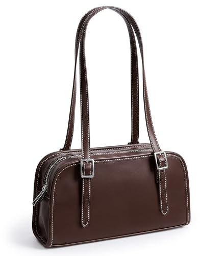 KALIDI Women Tote Bag Swing Bag Hobo Handbag Leather with Zip for Work,Shopping,Travel,Daily