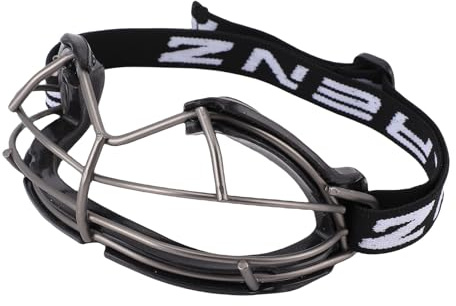 Phefop Sichere Sportbrille, Silikon-Lacrosse-Brille mit Rutschfester Textur und Ergonomischem Design für das Training von Frauen, Langlebige Ferrolegierungskonstruktion, Augenschutz für Sportler