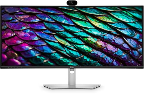 Dell Pro P P3426WEB Curved-Monitor 86.6cm (34.1) UWQHD - IPS - 5ms - HDMI - DP - USB-C - Webcam (DELL-P3426WEB)(5397184962954)