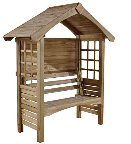 Forest Garden Forest Cadiz Arbour, Pressure Treated, 65 x 56