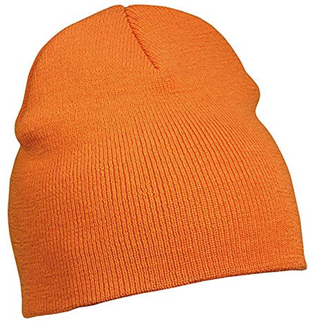 Beanie Strickmütze, orange