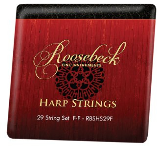 Roosebeck Harp 29-String Set F - F