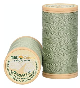 MEZ 4661050-03324 Nähgarne, 100% Baumwolle, 3324, Stärke 50, 100m, 9 Gramm