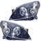 BESTPRICE 2x Bi-Xenon Scheinwerfer Hauptscheinwerfer vorne links + rechts Frontscheinwerfer, Kompatibel mit OPEL ASTRA H (A04)