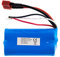 efaso Akku 7,4V 1500 mAh Li-Po mit Deans Stecker kompatibel mit WLToys 12428