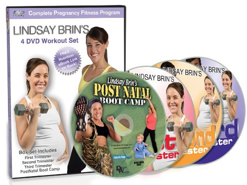 Lindsay Brin's Complete Pregnancy 4-DVD Workout Set: Cardio, Toning PLUS Yoga