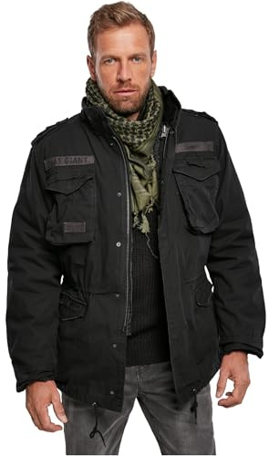 Brandit M65 Giant Jacket, Farbe: black, Größe: 6XL