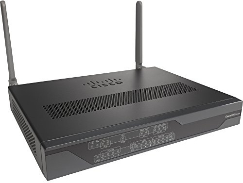 Cisco C881G+7-K9 Fast Ethernet Secure Router (4-polig, HSPA+, R7-W/SMS/GPS, 4-port, 2x RJ45, USB)