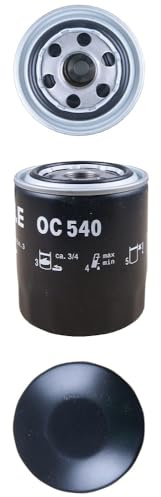 MAHLE OC 540 Ölfilter - für Kia Sorento I (JC), u.a. | Kompatibel mit: HYUNDAI H-1 / STAREX Bus, H-1 Cargo, H-1 Kasten, H-1 Pritsche/Fahrgestell, H-1 Travel, H350 Bus, H350 Kasten