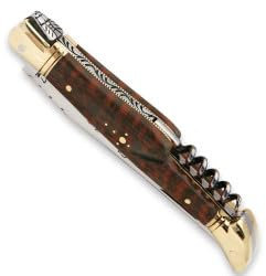 Laguiole Actiforge - Couteau Laguiole Bois d'Amourette - Fabrication Française Artisanale