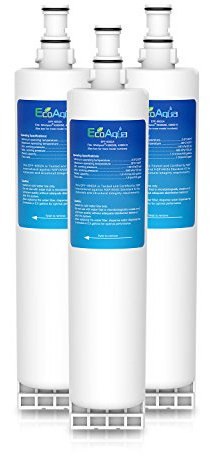 EcoAqua EFF-6002A Replacement de Filtre d’Eau de Frigidaire Compatible avec Whirlpool 4396508, SBS002; Hotpoint 46195027119 481248088024, MSZ7 / MSZ8 Series; 4392857 4392922 MSZ822DFHA MSZ902DFHA (3)