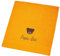 Wolimbo Handtuch Bestickt mit Namen und Motiv - 50x100 cm - orange - weiches Badehandtuch - Geschenk