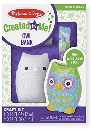 Melissa & Doug DYO Owl Bank