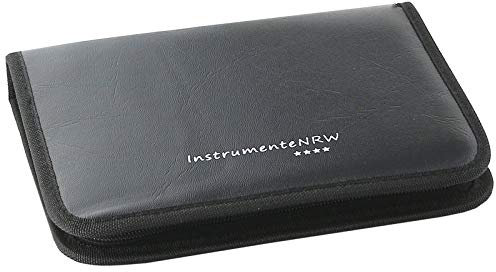 InstrumenteNrw Premium Scherentasche Aufbewahrungstasche für Haarscheren Friseurscheren Etui mit Reissverschluss