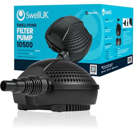 Swell Filter Pumps 10,500 | Garden Pond Pump | Filter Pump | 3 Year Guarantee