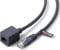 rhinocables CAT 6 Ethernet RJ45 Extension Cable CAT6 LAN Gigabit Network Internet Extender Male to Female Patch Cord Connector (Pack of 1, 1m)