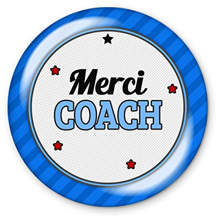 COLLEEN ILLUSTRATIONS Décapsuleur porte-clés 56mm Merci entraineur sportif (coachs)