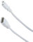 Odedo - Cavo di alimentazione da 2 metri, prolunga per dispositivi a freddo, presa IEC C8/C7, prolunga europea, colore: bianco