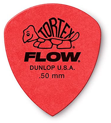 Jim Dunlop Tortex Flow Standard .50mm Guitar Picks (558R.50)