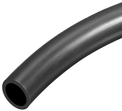 sourcing map Lubricating Oil Hose, 14mm ID x 18mm OD 6.6ft Rubber Water Hose Tubing Black