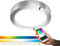 EGLO connect LED Deckenleuchte Fueva-C, Smart Home Deckenlampe, Material: Metallguss, Kunststoff, Farbe: Chrom, Ø: 30 cm, dimmbar, Weißtöne und RGB Farben einstellbar, IP44