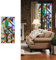 Vidrieras Decorativas Ventana de película,Vinilo Ventana privacidad PVC Pelicula Privacidad Electrostática Pegatinas Esmeriladas para Ventana,vinilos translucidos para Oficina Cocina Baño Decorativas
