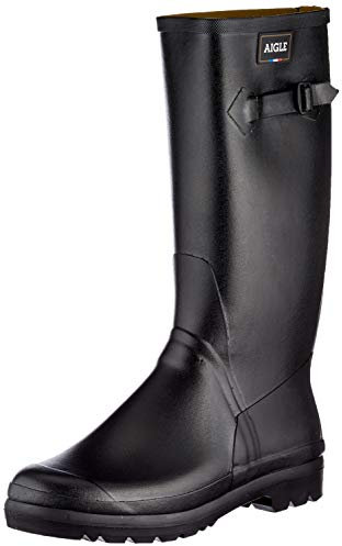 Aigle Cessac Lady Stivali in Gomma da Donna, Nero, 41 EU