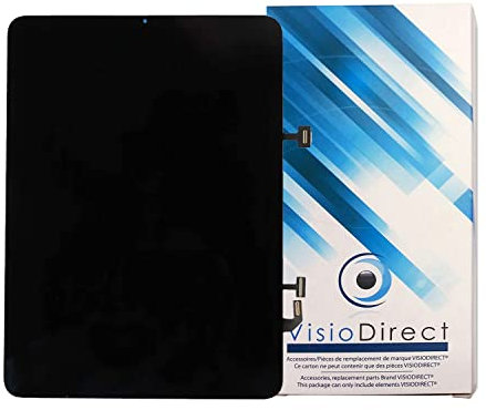 Visiodirect Ecran Complet Compatible avec Ipad Air 4 (2020) A2324 A2072 A2325 A2316 10.9 Bleu Ciel vitre Tactile + écran LCD