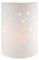 GILDE Prickel Lampe Tischlampe - Puste Blume - Dekoration - Höhe 28 cm, 32318, Weiß, Höhe 28,5 cm