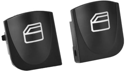 VOBOR Fensterheber Schalter Knopf,2 Stücke Auto Master Fensterschalter Kfz Power Fenster Schalter Links Fahrer Seite für W203 C230 C240 C280 C320 C350 C32 Amg C55