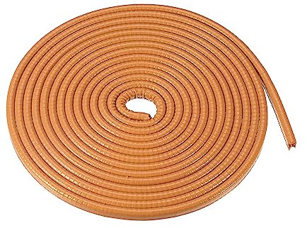 X AUTOHAUX Car Door Edge Guard, 16.4ft U Shape Rubber Trim Universal Orange