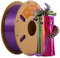 ERYONE Dreifarbiges Seiden PLA Filament 1.75mm,Seidiges Mehrfarbiges PLA-Filament für 3D-Drucker +/- 0,03 mm,Co-Extrusion Seiden PLA Filament 1 kg/Spule, Rot& Lila& Grün
