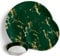 Mármol verde y dorado - Vajilla de 18 piezas - Porcelana de cerámica China