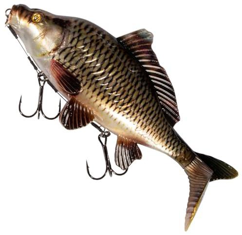 Fox Rage Super Natural Replicant Carp 23cm 198g - Gummiköder, Farbe:Common Carp