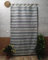 Cortinas para Puerta Exterior - Protección para tu Entrada en la Calle 140x260cm - Rayas para Puertas Ventanas y Patios Interior Exterior confeccionada en España. (Gris)