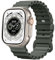 CeMiKa Ocean Straps Compatible with Apple Watch Strap 49mm 45mm 44mm 42mm 46mm, Upgraded Soft Silicone Loop Wristband with Buckle Designed for iWatch Ultra 2 Ultra Series 10 9 8 7 6 5 4 3 2 1, Green