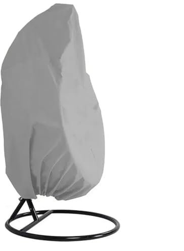 Fauteuil Oeuf Suspendu Housse de chaise suspendue for balancelle de jardin beige patchwork protection solaire anti-poussière housse coquille d'œuf modèles zippés Housse De Fauteuil(Gray,200x230cm)