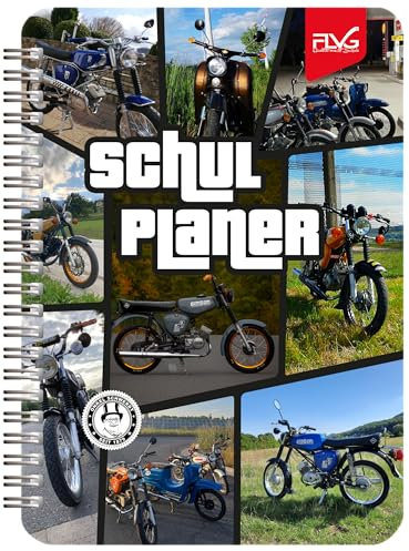 FLVG A5 Gymnasial-, Schul- und Studienplaner 2025/2026 zweitakt Moped Onkel Schwerdt