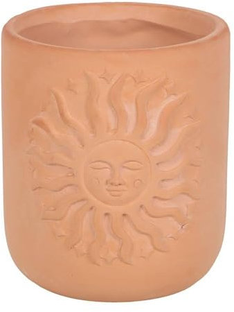 Terracotta Sun Plant Pot