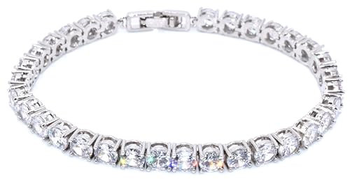 la mia luna nel pozzo Bracciale Tennis. Bracciale Argento Collezione Angelic, Composto Da Brillanti Zirconi è Un Regalo Perfetto E Un Gioiello Indimenticabile.