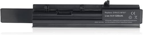 Batteria di ricambio compatibile per notebook Dell Vostro 3300 3350, 14,8 V, 75 Wh, 5200 mAh, GRNX5, 7W5X0, 07W5X0, YFDF9, 50TKN