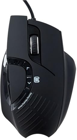 BB 4D Vibration Gaming Mouse SM35 | Sound-Reactive Haptic Sensor | Unique FPS Gaming Experience on PC for Overwatch2, LOL, CS:GO, Valorant, and Many Others | Adjustable Up to 12000 DPI (SM35)
