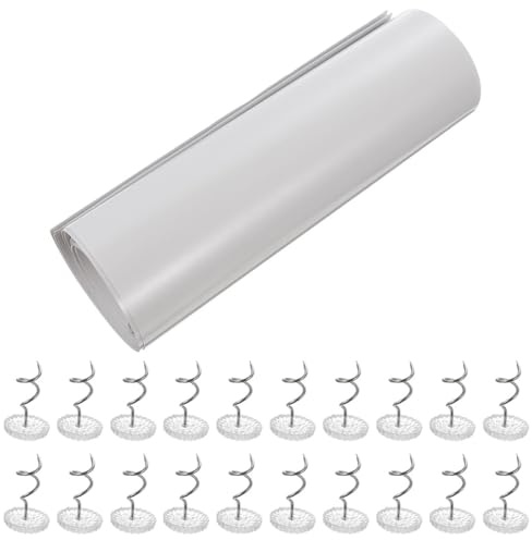SOLUSTRE 6 Stück Transparentes Kratzschutzband für Katzen Möbel und Sofa Schutzband mit 40 Nägeln Doppelseitig Klebend Tierfreundlicher Möbelschutz für Polsterstoffe Außer Leder